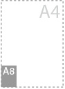 A8<br/><span style='font-size:11px;'>(5,2 * 7,4 cm)</span>